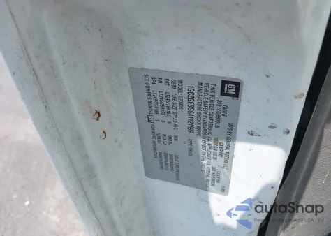 2010 Chevrolet Express 2500 Work Van from USA, damaged, VIN 1GCZGFBG6A1121899